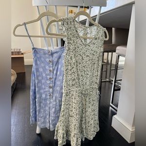 2 size 10-12 summer outfits